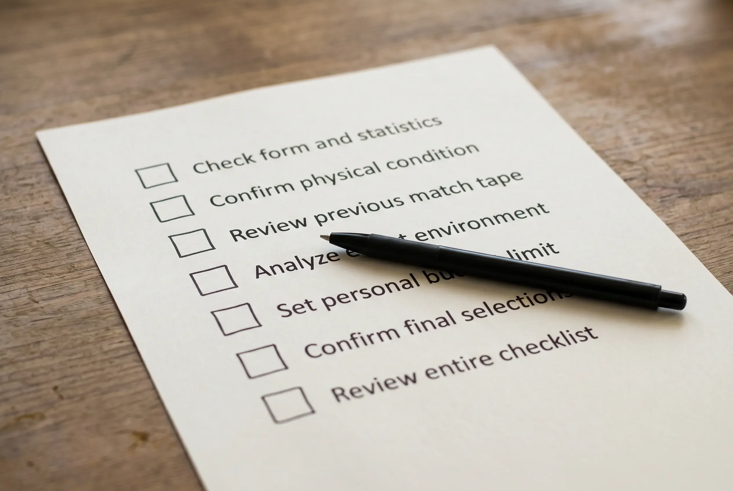 UFC pre-bet seven question checklist for California bettors covering money information time platform support goal stop